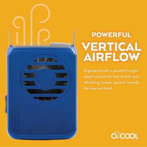 Deluxe Necklace Fan - Gray - Picture 4 of 5